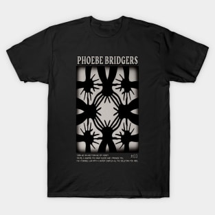 Wallpaper black hand phoebe T-Shirt